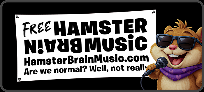Play fun and silly music from HamsterBrainMusic.com