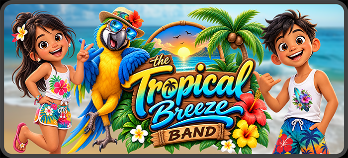 Download tropical music from The Tropical Breeze Band